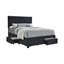 Lit plateforme tapissier avec rangement Sandip-286220050-286220051