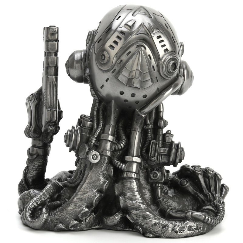 L 6,3 po Roboctopus, résine de polyester