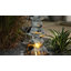 Fontaine Totem grenouille en résine Comanche avec lumière DEL