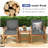 Ensemble de conversation avec coussins Fager-749459215