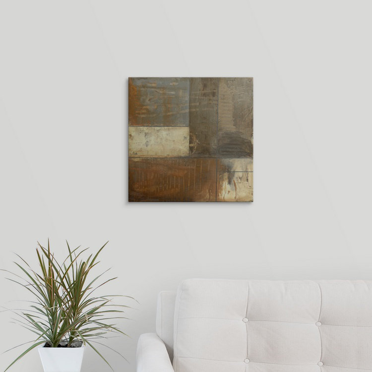 « i » jennifer de la peinture, reproduction d’art Re-Defined, H 35 po x l 35 po x P 1,5 po, Toile