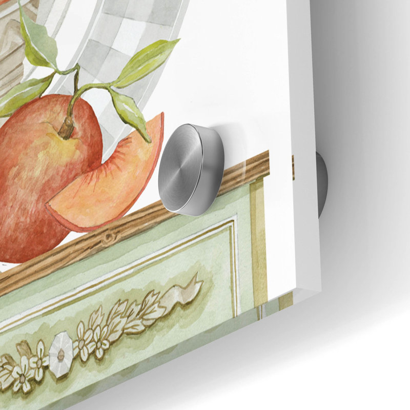 «Kitchen Splendor» par Cindy Jacobs, art mural en verre acrylique, H 24 po x l 48 po x P 0,2 po