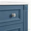 Meuble-lavabo 24 po avec lavabo en céramique, petite armoire de salle de bain moderne, 2 tiroirs et tablette réglable