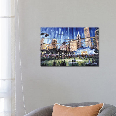 Millennium Park by Roger Disney - Painting on Canvas