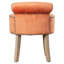 Tabouret de coiffeuse en bois massif