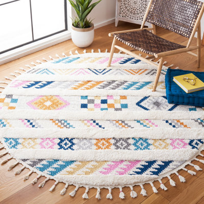 Moroccan Fringe Shag Performance Moroccan Rug