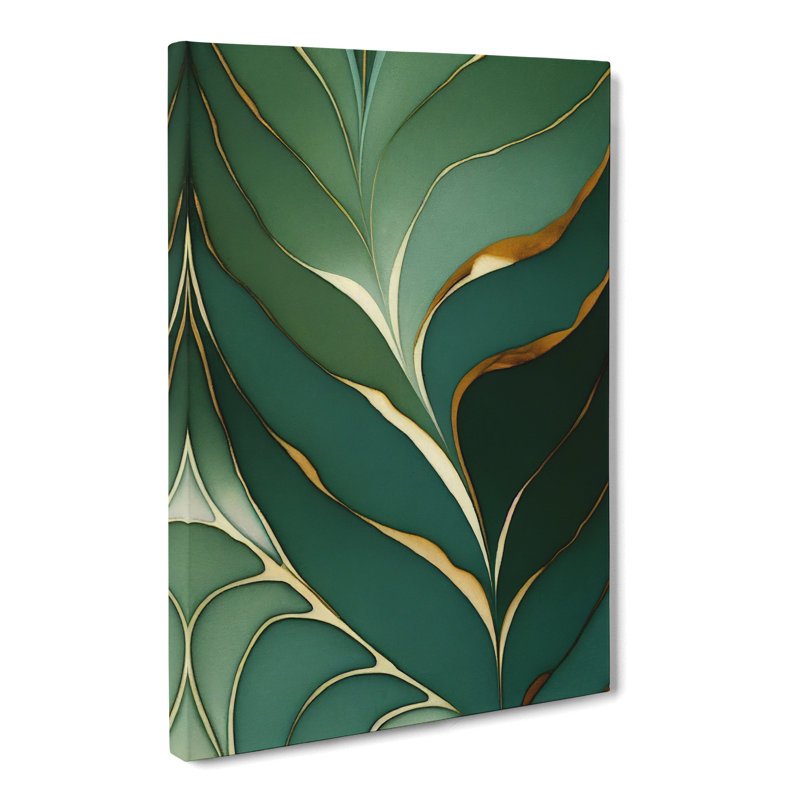 Ludovica Plant Leaf Vol.2 - Wrapped Canvas, 76cm H x 50cm W x 3cm D