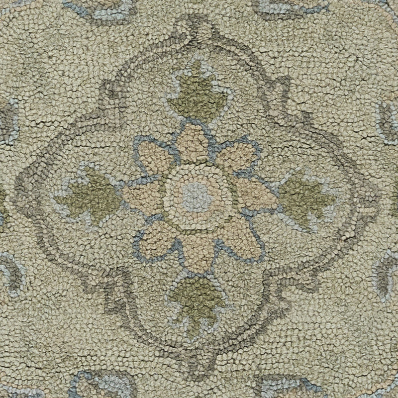 Wool Oriental Indoor Rug, Rectangle 3'6" x 5'6"