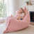 Fausse fourrure rose