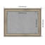 Tableau magnétique à cadre étroit en argent antique Mezzanine-95846330