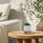 CHEVRON PLANTER W/ STAND, WHITE-1106379894