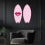 Doll Money Talk Lips Skimboard Set of 2 Acrylic by Oliver Gal