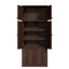 Tall Kitchen Pantry Cabinet 71 Inch Freestanding Storage Cabinet with Doors and Shelves, Adjustable Shelves, E1-Grade Wood, Walnut for Kitchen Pantry, Pantry Cabinets for Kitchen Storage