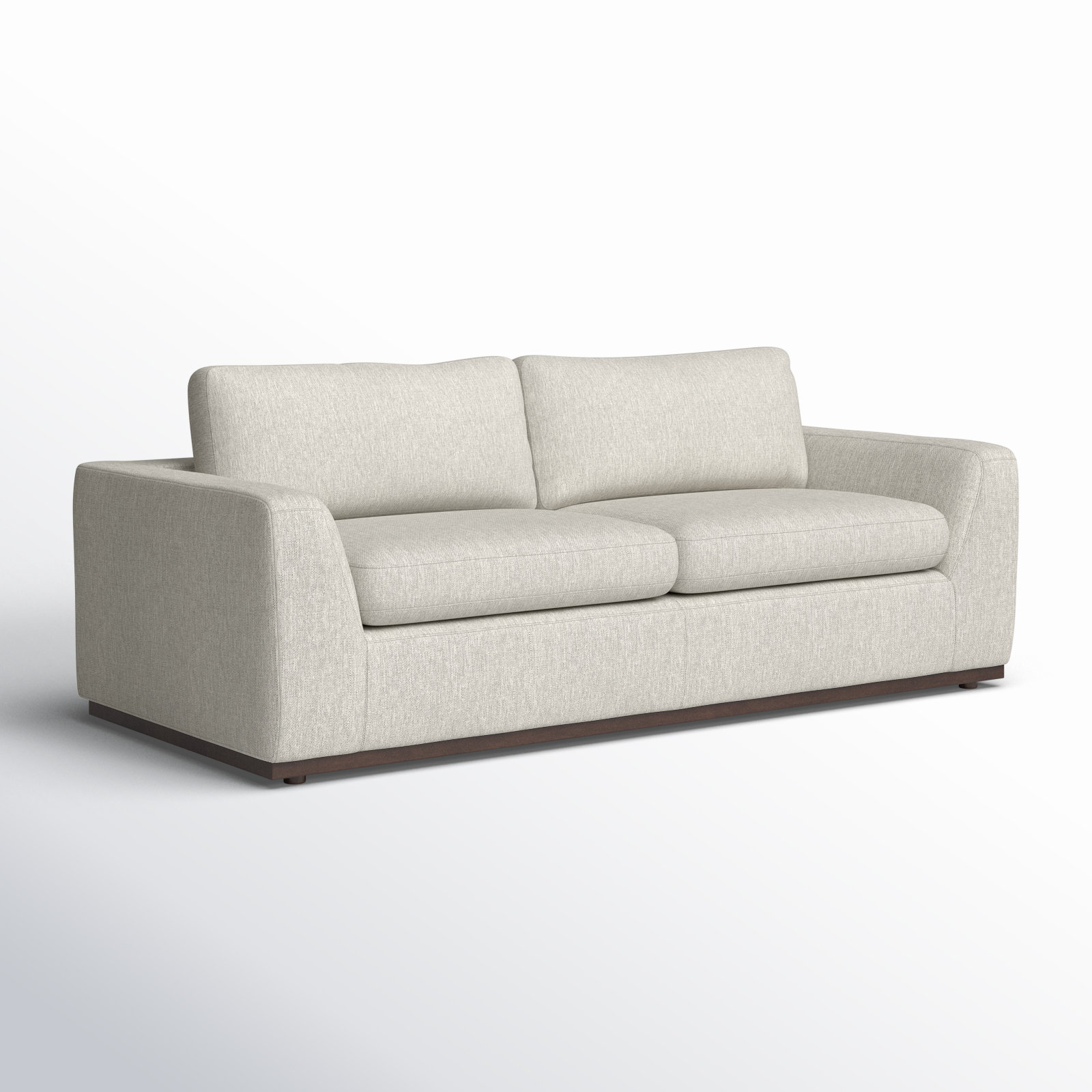 Berger 88.5'' Upholstered Sleeper Sofa, Aldred Silver