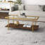 Inez Glass Top Coffee Table