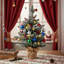 1.44' H Artificial Pine Christmas Tree