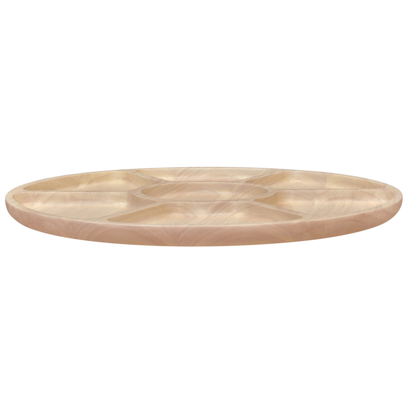 Noritake Hammock Wood Divided Server, 16"