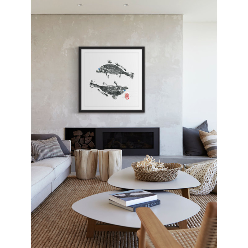 « croakers go espionnage yang », reproduction d’art encadrée, H 18 po x l 18 po x P 1,5 po