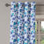 Rideau à oeillets floral réaliste 50 po x 120 po Dakota Fields-1192685174