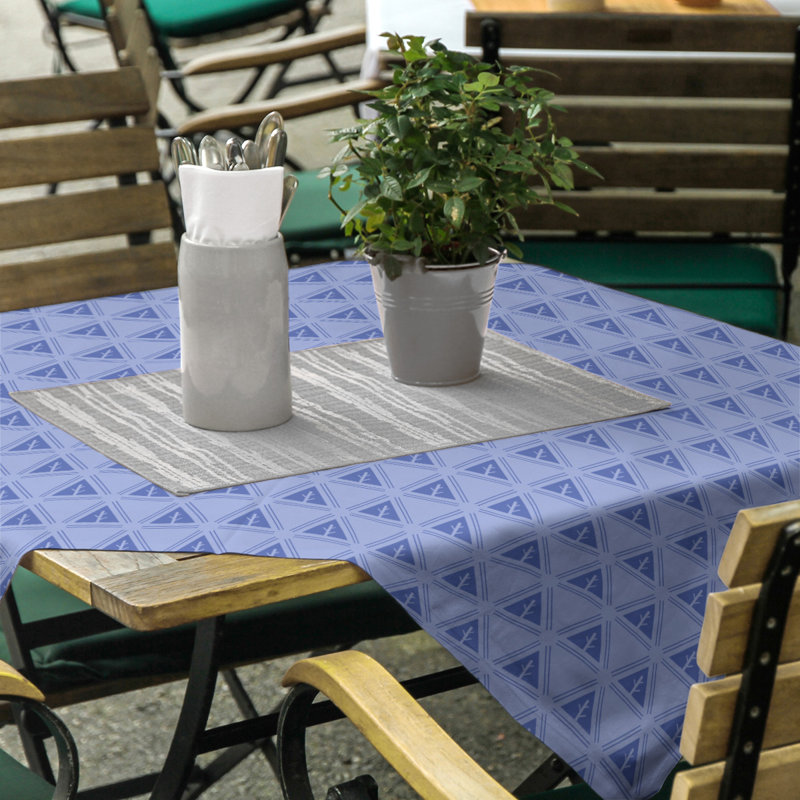Nappe d’arbre minimaliste classique Barbra, Bleu pâle