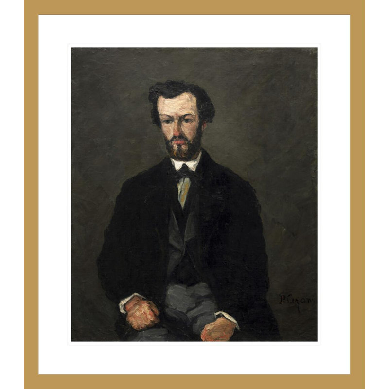 Antony Valabregue par Paul Cézanne, H 26,8 po x l 23,5 po