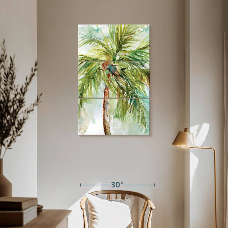 Harnek Palm Breezes I, 57" H x 36" W