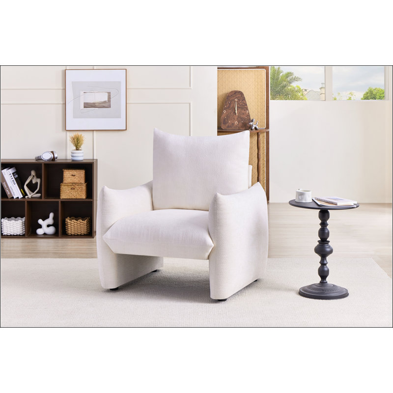 Modern Chenille Accent Chair