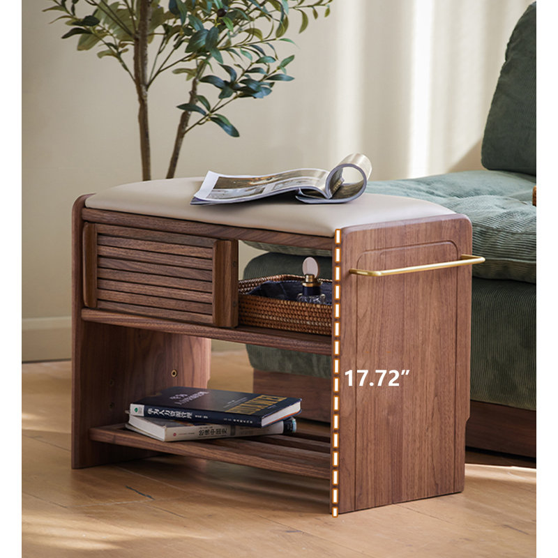 Banc de rangement scandinave