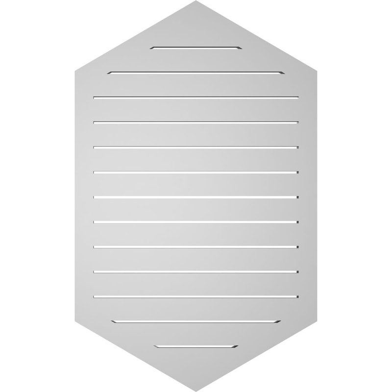 Pente verticale verticale en uréthane Signature 7 pi, H 42 po x l 26 po x P 1,5 po