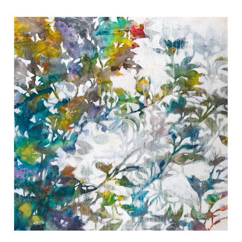 Forêt tapissée par Chelsea Art Studio - Peinture, Extérieur, H 47 po x l 47 po x P 1,5 po