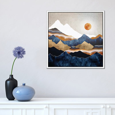 Amber Sun - Print on Canvas