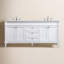 Ensemble de meuble-lavabo double 72 po Readington-112592509