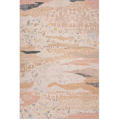  Meliorra Abstract Washable Rug