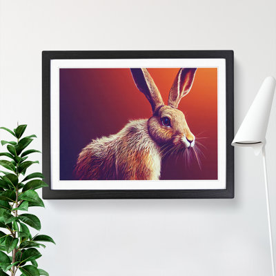 Hare - Single Picture Frame Print