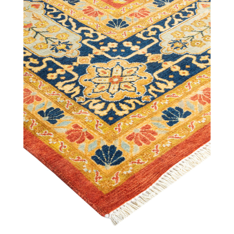 Classic One-of-a-Kind 8' 0" X 10' 6" Hand Knotted Area Rug