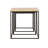 Indoor Small Table, 3-Piece Nesting Table, Living Room End Table