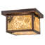 Plafonnier encastré carré simple 14 po 1 lumières Yother