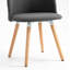 Langdon 41cm H Linen Upholstered Side Chair-402836741