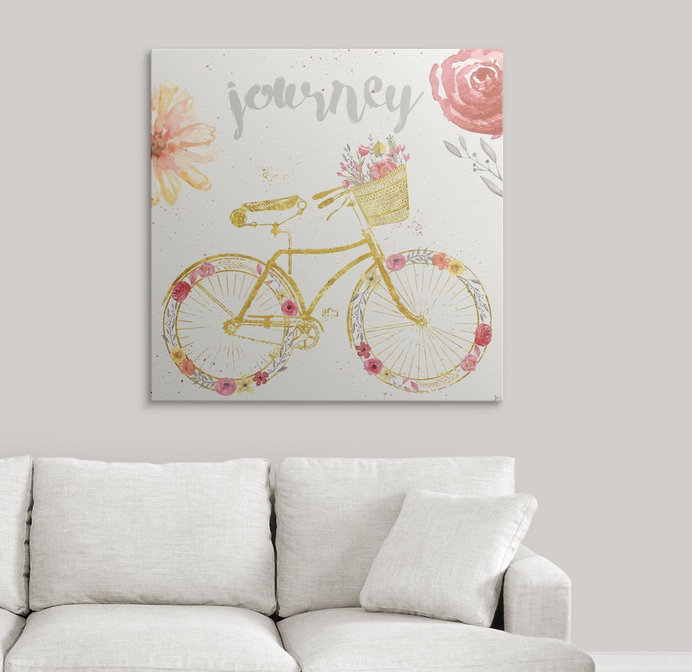 « paris fleuris iii » par jess aiken, art textuel, H 35 po x l 35 po x P 1,5 po, Toile