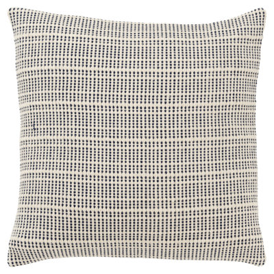Migina Dots Cotton Reversible Throw Pillow
