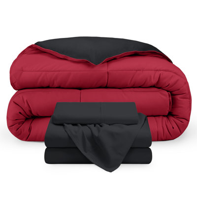 Lit dans un sac réversible en microfibre