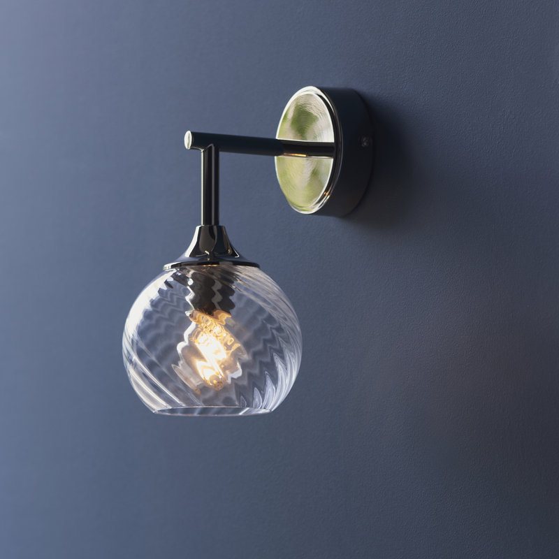 Londino Wall Sconce, Bright Nickel Plate