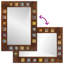 Solid Wood Rectangle Mirror