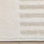 Tapis intérieur crème en polyester Cariad-2060320708