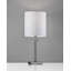 Lampe de table cylindrique en métal 22 po avec abat-jour tambour Aghvan-24701500-24701501