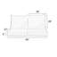 Coussin de siège / dossier extérieur Sunbrella® 4 pièces Latitude Run®-1264301806-1264301807