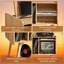 67.8cm H Media Shelves