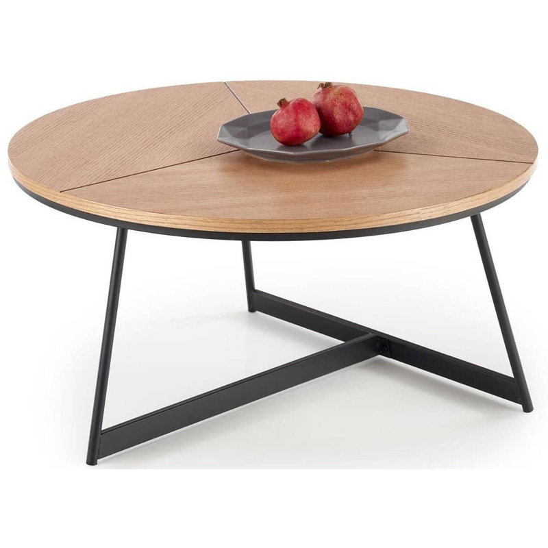 Gerhild Abstract Coffee Table, 54cm H x 46cm L x 46cm D