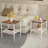 Set of 2 Brown Tempered Glass Coffee Tables for Living Room, Easy-Clean & Space-Saving with MDF Storage Layer-1547404984-1547404991