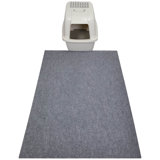 Self Cleaning Cat Litter Box, Large Capacity Automatic Litter Box, App Control, Suitable For Multiple Cats, White & Grey